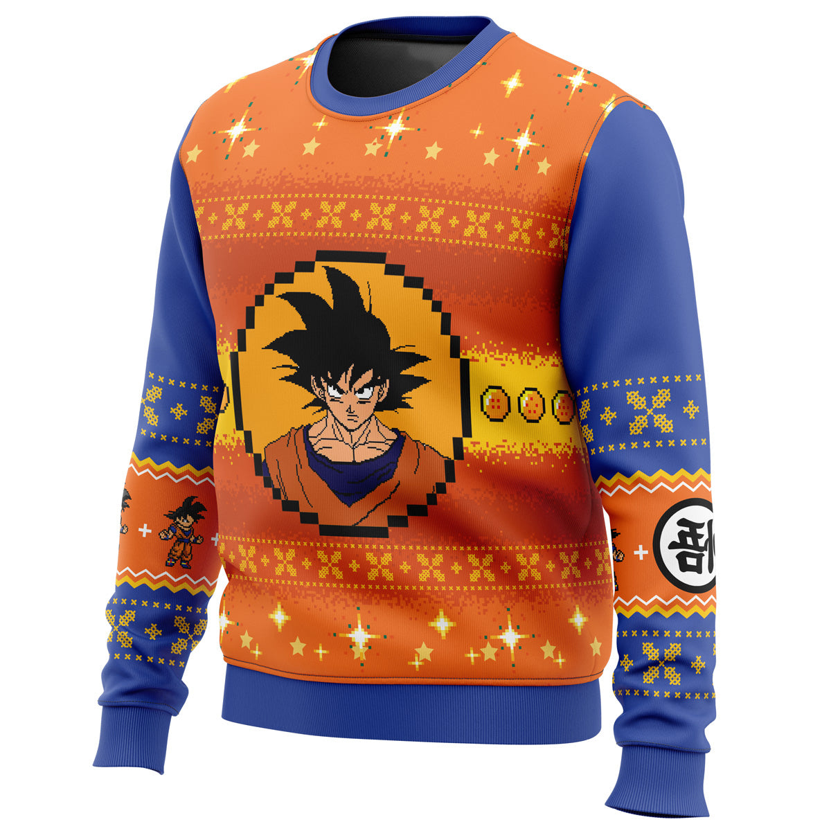 Morukai "Dragon Ball Z Goku Christmas Ugly Sweater