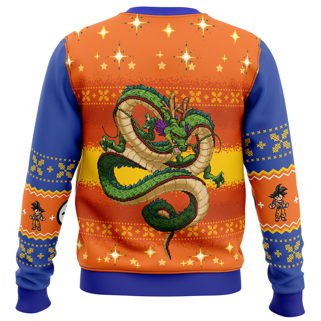 Morukai "Dragon Ball Z Goku Christmas Ugly Sweater