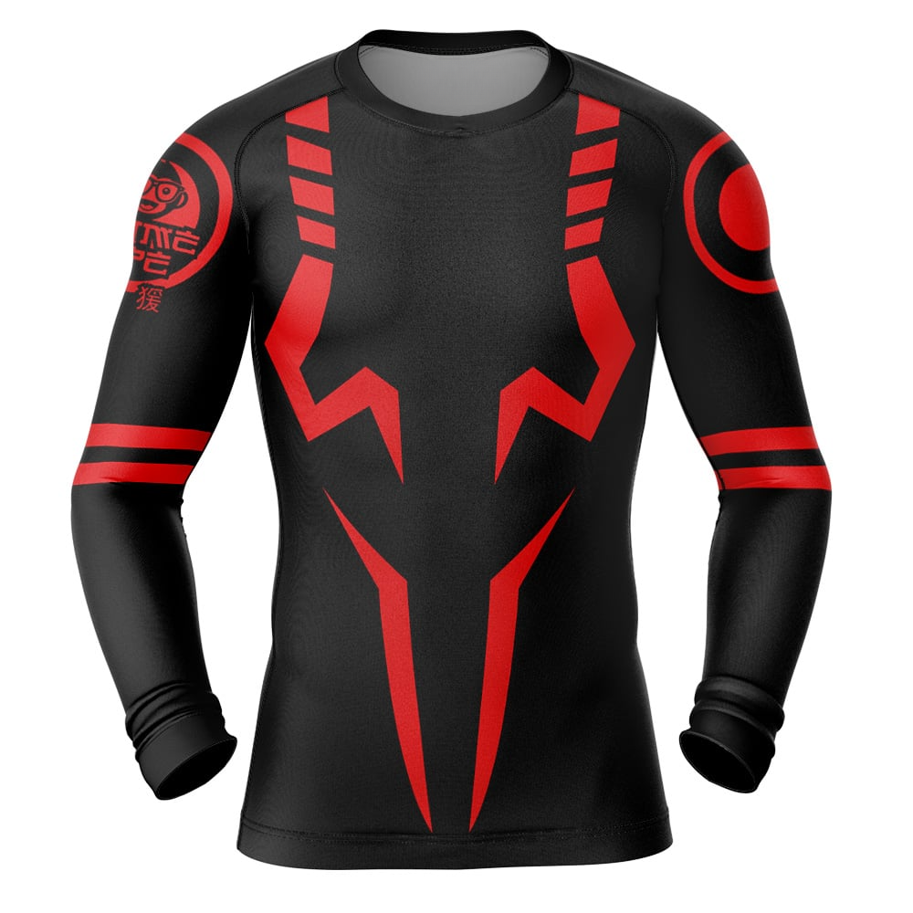 Morukai "Sukuna Jujutsu Kaisen Long Sleeve Rash Guard Compression