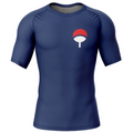 Morukai "Uchiha Symbol Naruto V2 Short Sleeve Rash Guard Compression Shirt