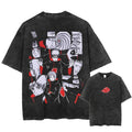 Morukai "Akatsuki" Naruto Vintage Washed Oversized T-Shirt