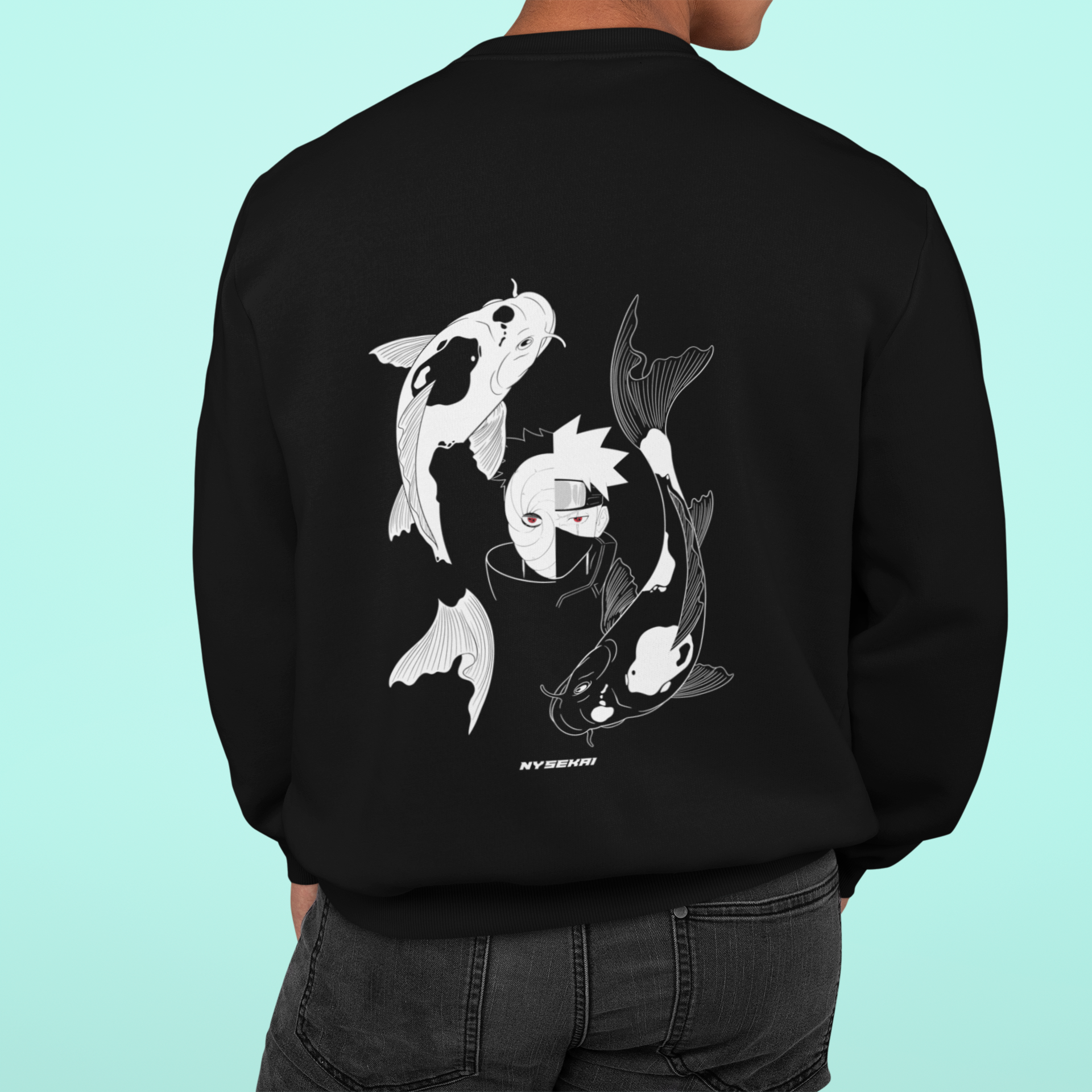 Morukai "Obito Uchiha x Kakashi Hatake" Naruto Unisex Sweatshirt
