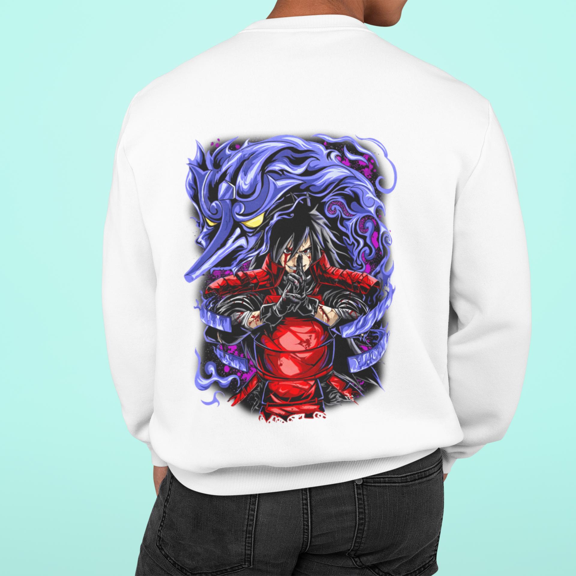 Morukai "Madara Uchiha Susanoo" Naruto Unisex Sweatshirt