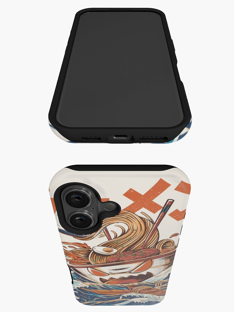 Morukai "The Great Ramen off Kanagawa" iPhone (11-16) Phone Case