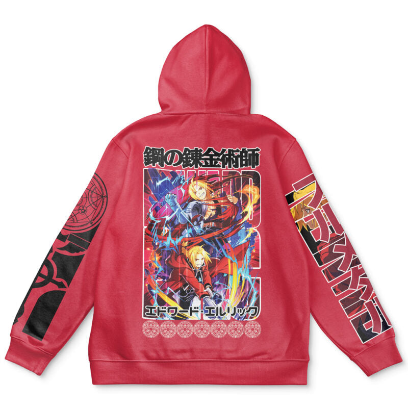 Morukai "Edward Elric" Fullmetal Alchemist Streetwear Hoodie