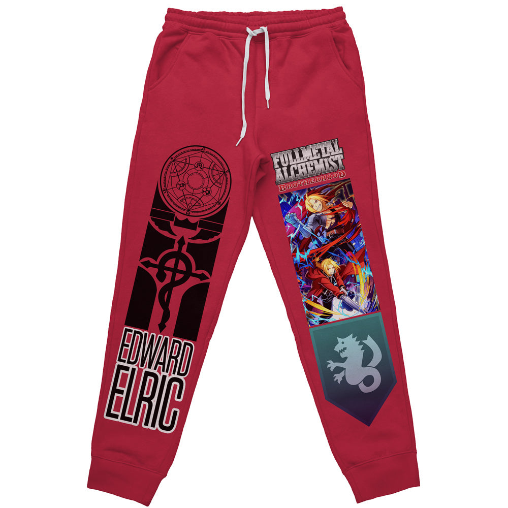 Morukai "Edward Elric" Fullmetal Alchemist Streetwear Sweatpants