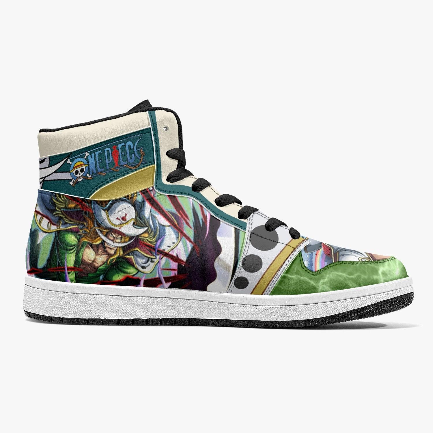 Morukai "Edward Newgate Wano One Piece Mid 1 Basketball Shoes