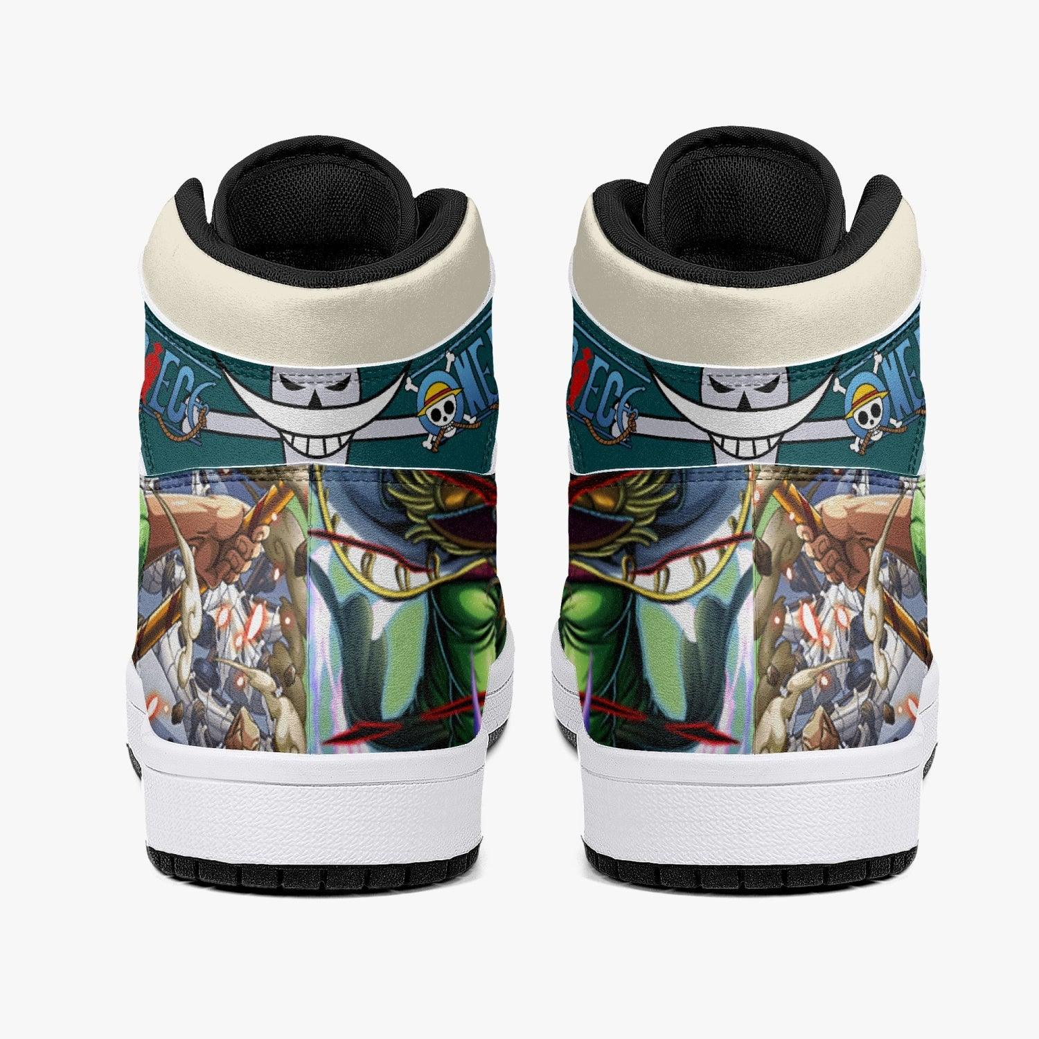 Morukai "Edward Newgate Wano One Piece Mid 1 Basketball Shoes