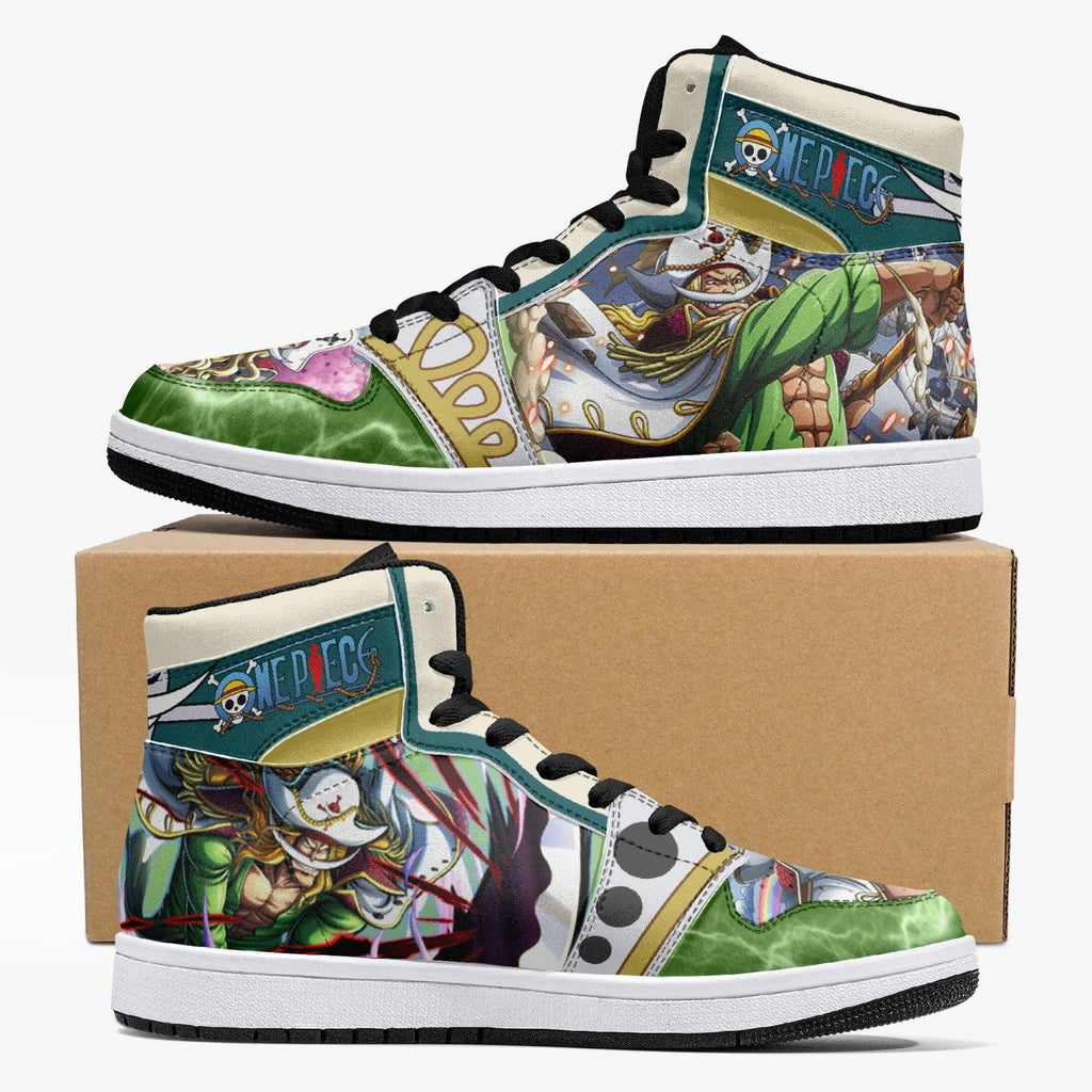 Morukai "Edward Newgate Wano One Piece Mid 1 Basketball Shoes