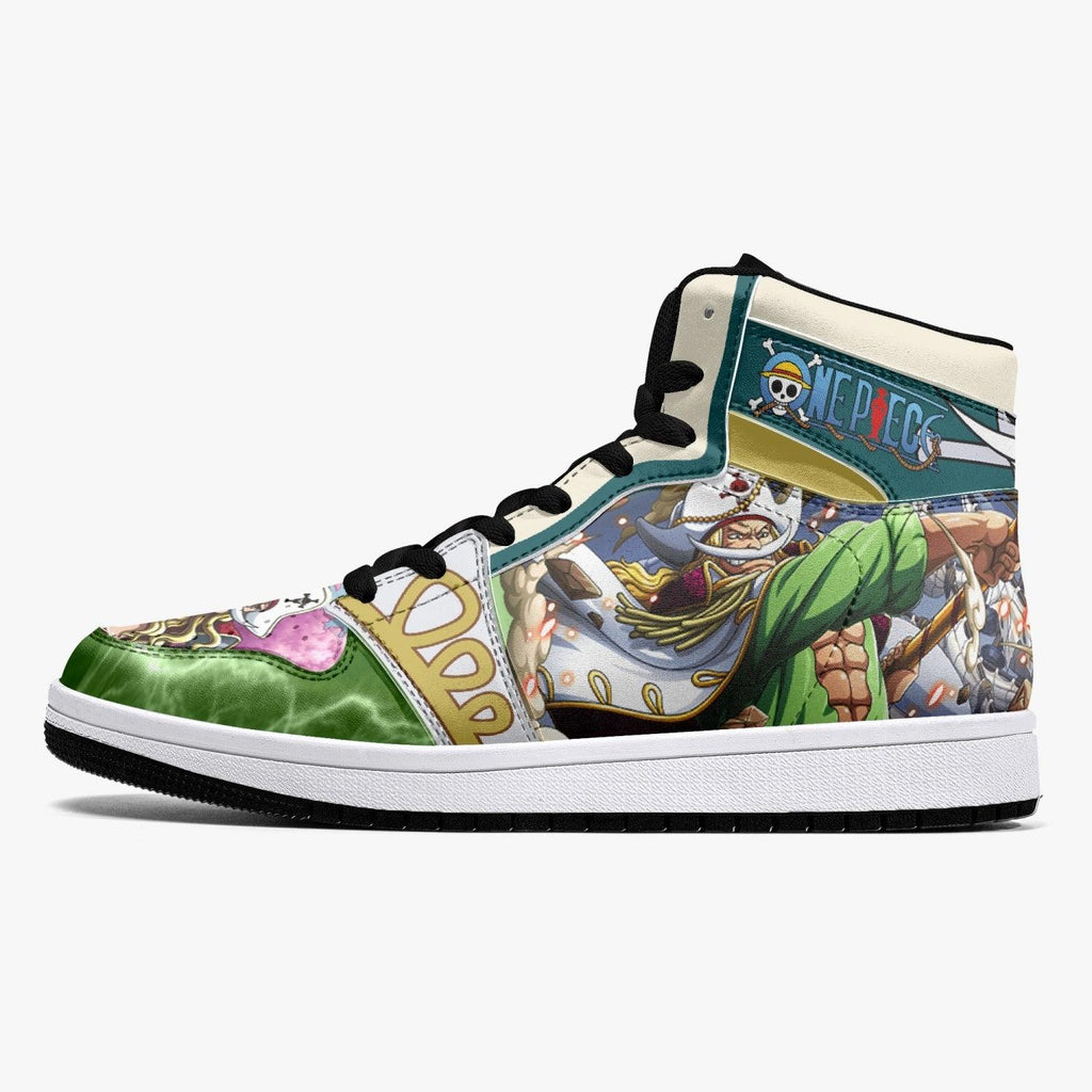 Morukai "Edward Newgate Wano One Piece Mid 1 Basketball Shoes
