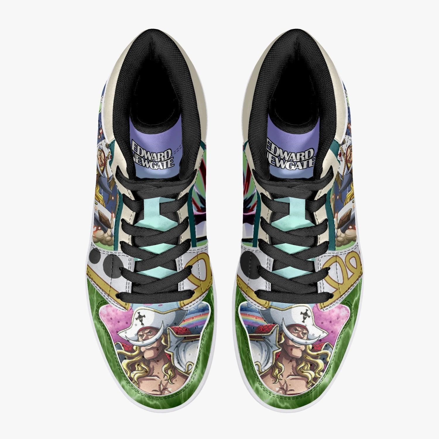 Morukai "Edward Newgate Wano One Piece Mid 1 Basketball Shoes