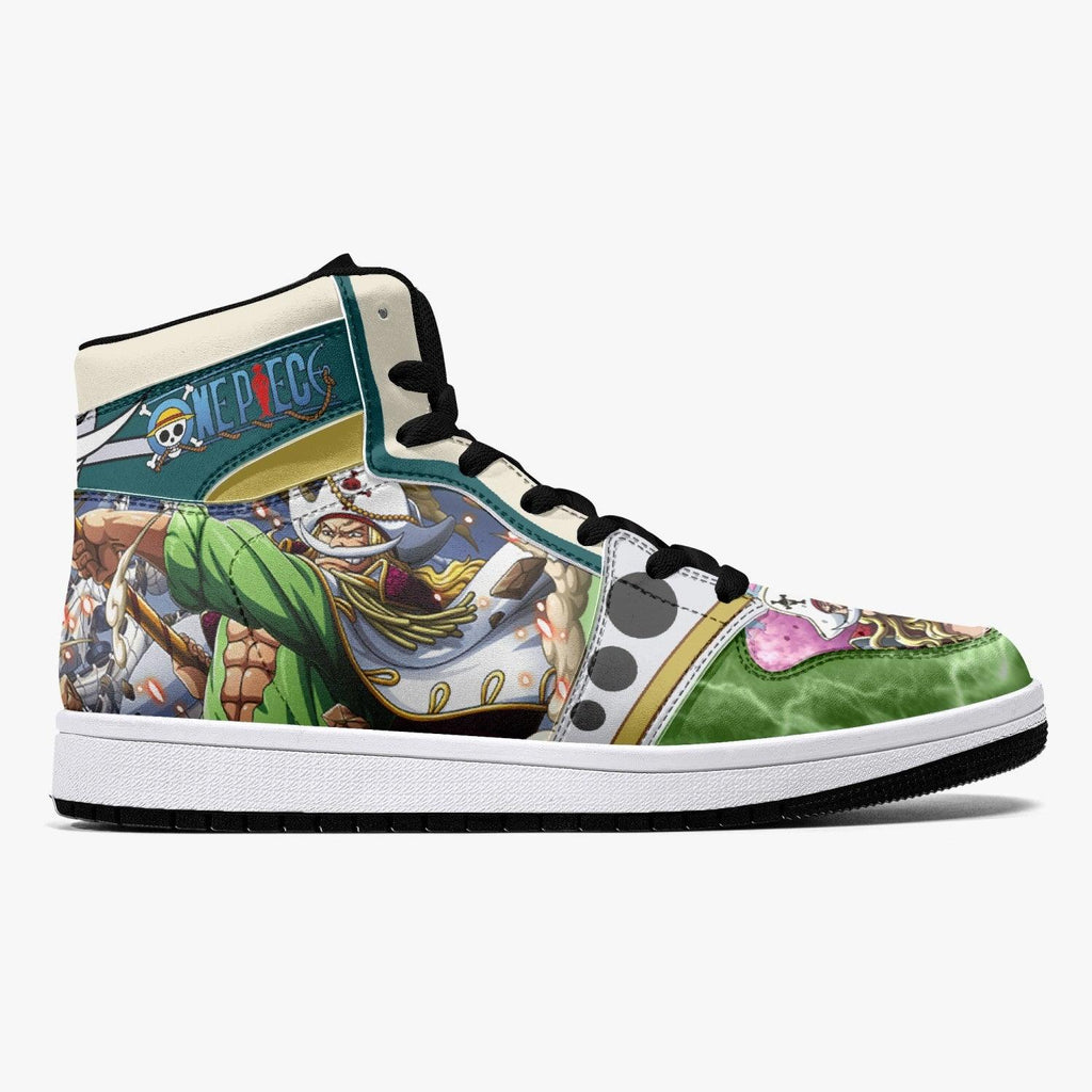 Morukai "Edward Newgate Wano One Piece Mid 1 Basketball Shoes
