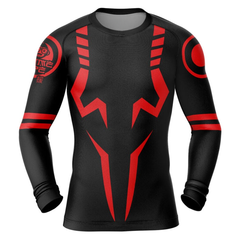 Morukai "Sukuna Jujutsu Kaisen Long Sleeve Rash Guard Compression
