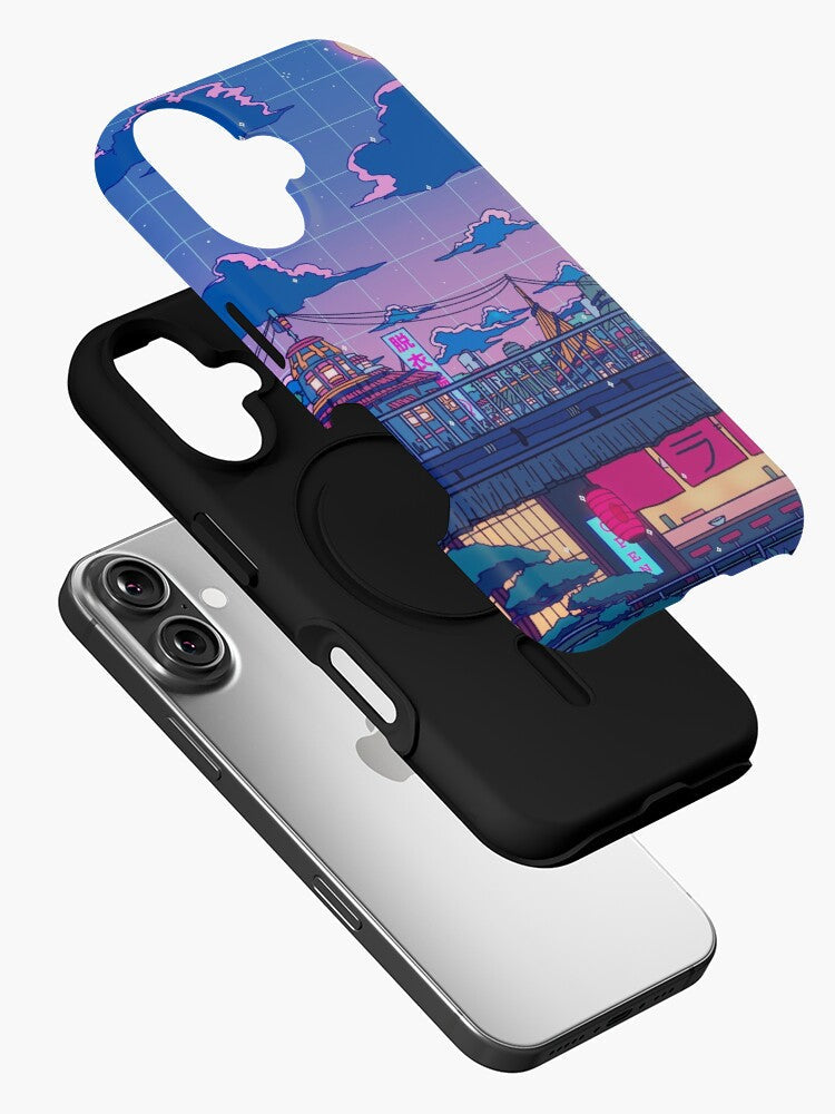 Morukai "Ramen Village" iPhone (11-16) Phone Case