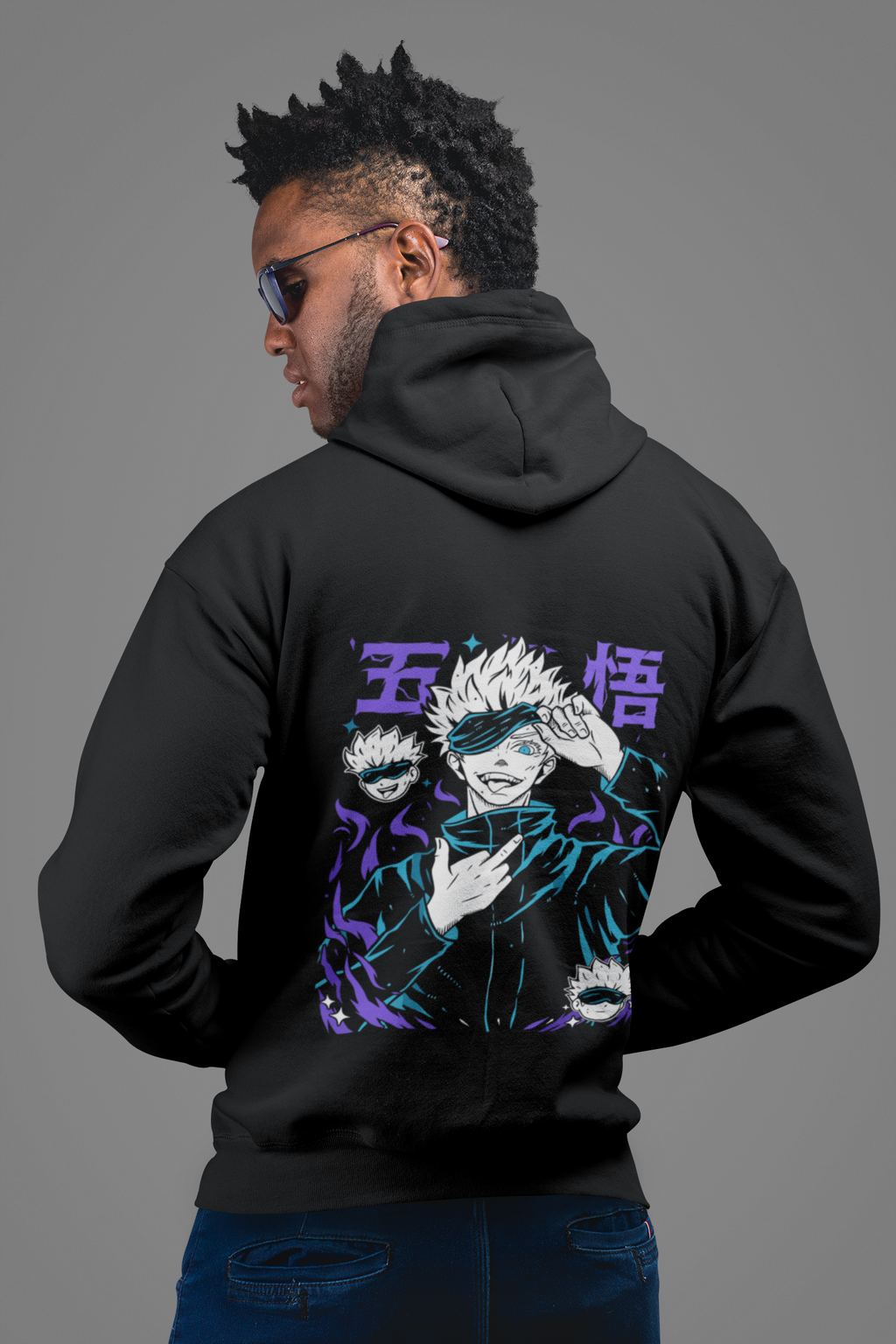 Morukai "Gojo x Six Eyes" Jujutsu Kaisen Unisex Hoodie