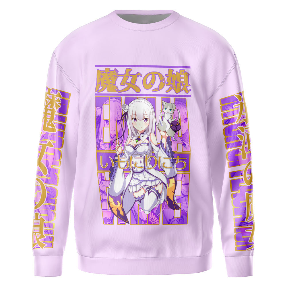 Morukai "Emilia Re: Zero Streetwear Sweatshirt