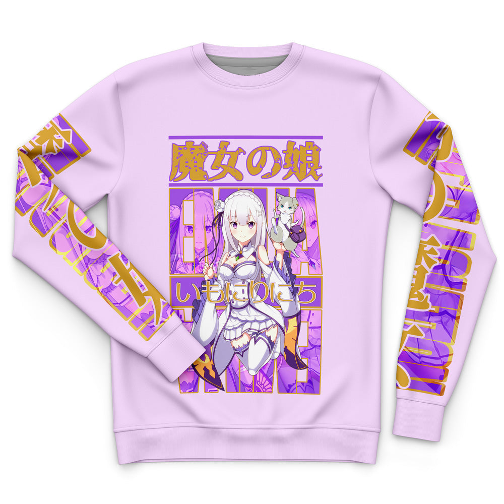 Morukai "Emilia Re: Zero Streetwear Sweatshirt