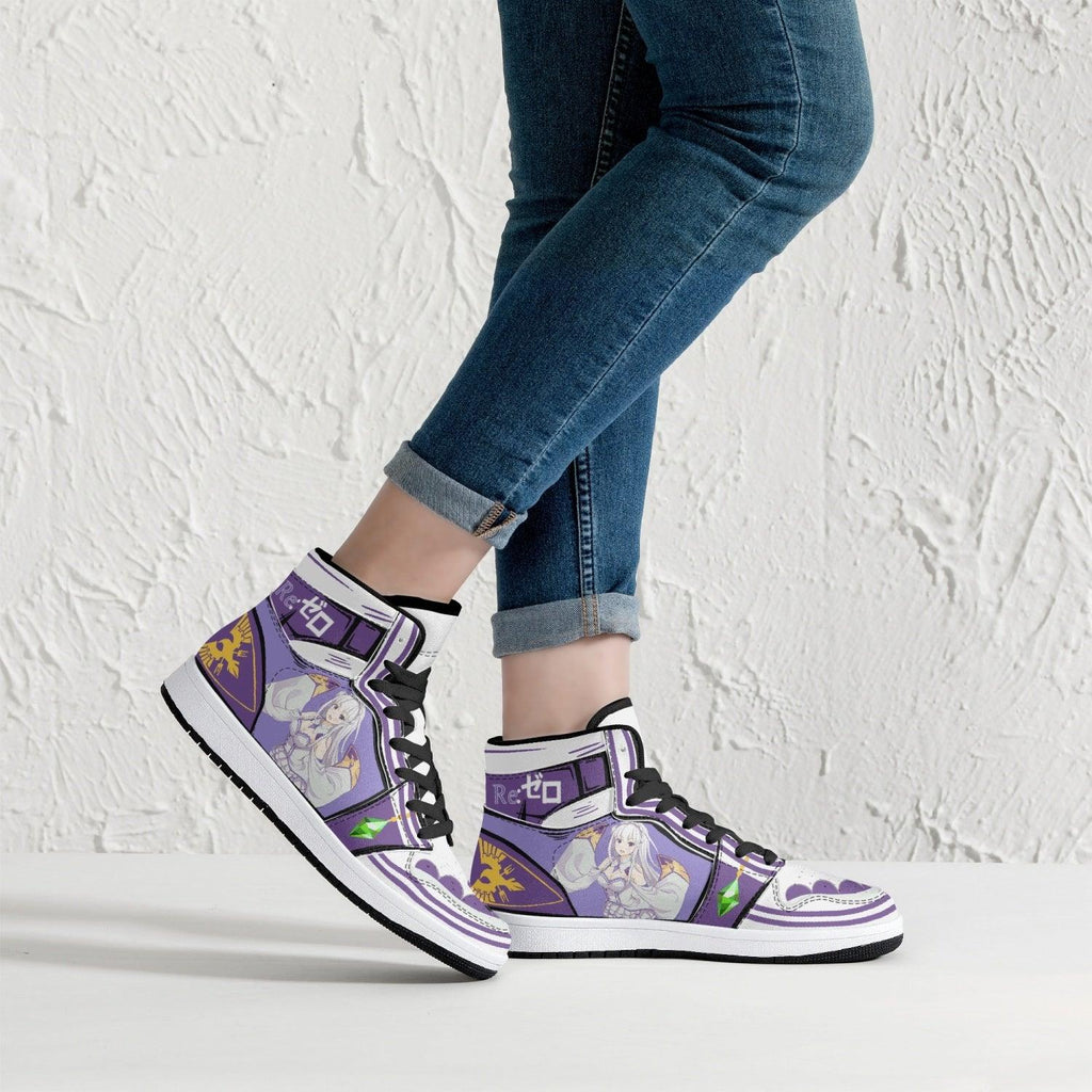 Morukai "Emilia ReZero Mid 1 Basketball Shoes