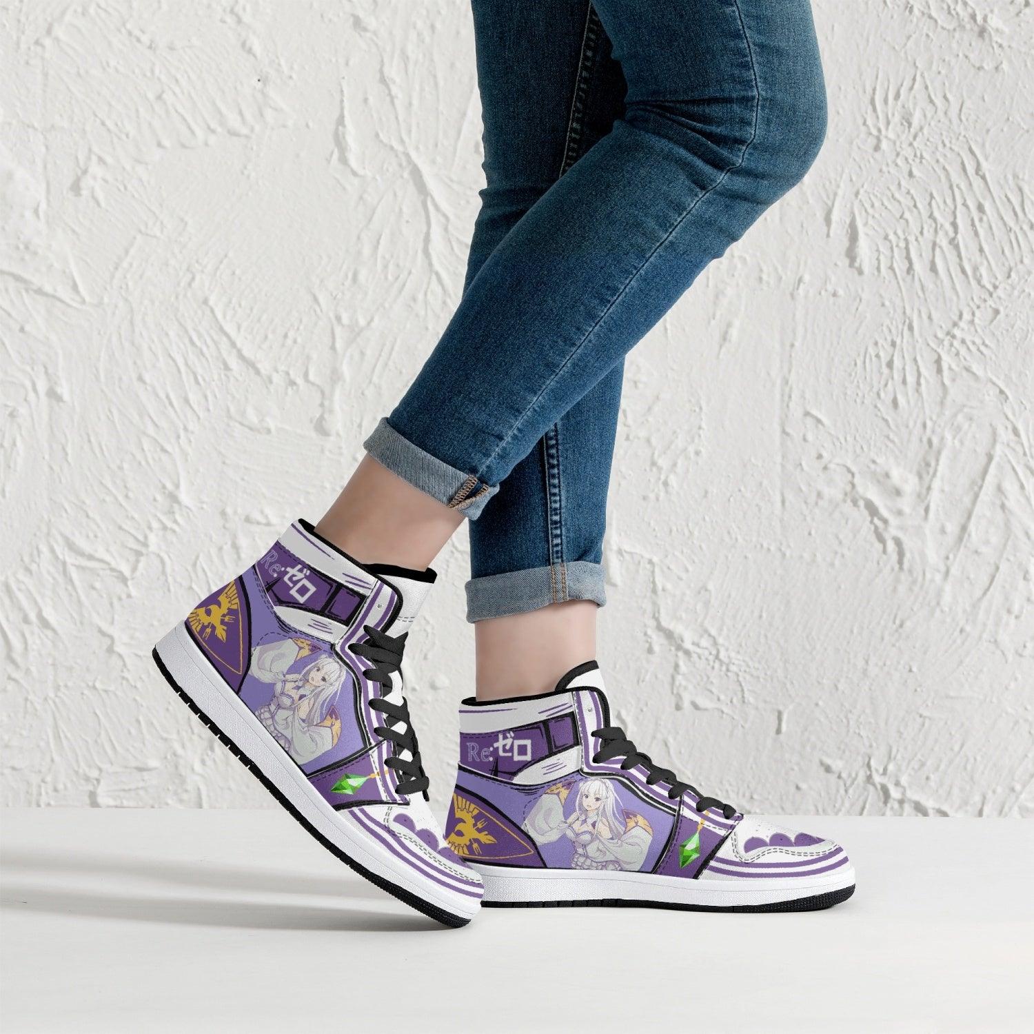 Morukai "Emilia ReZero Mid 1 Basketball Shoes