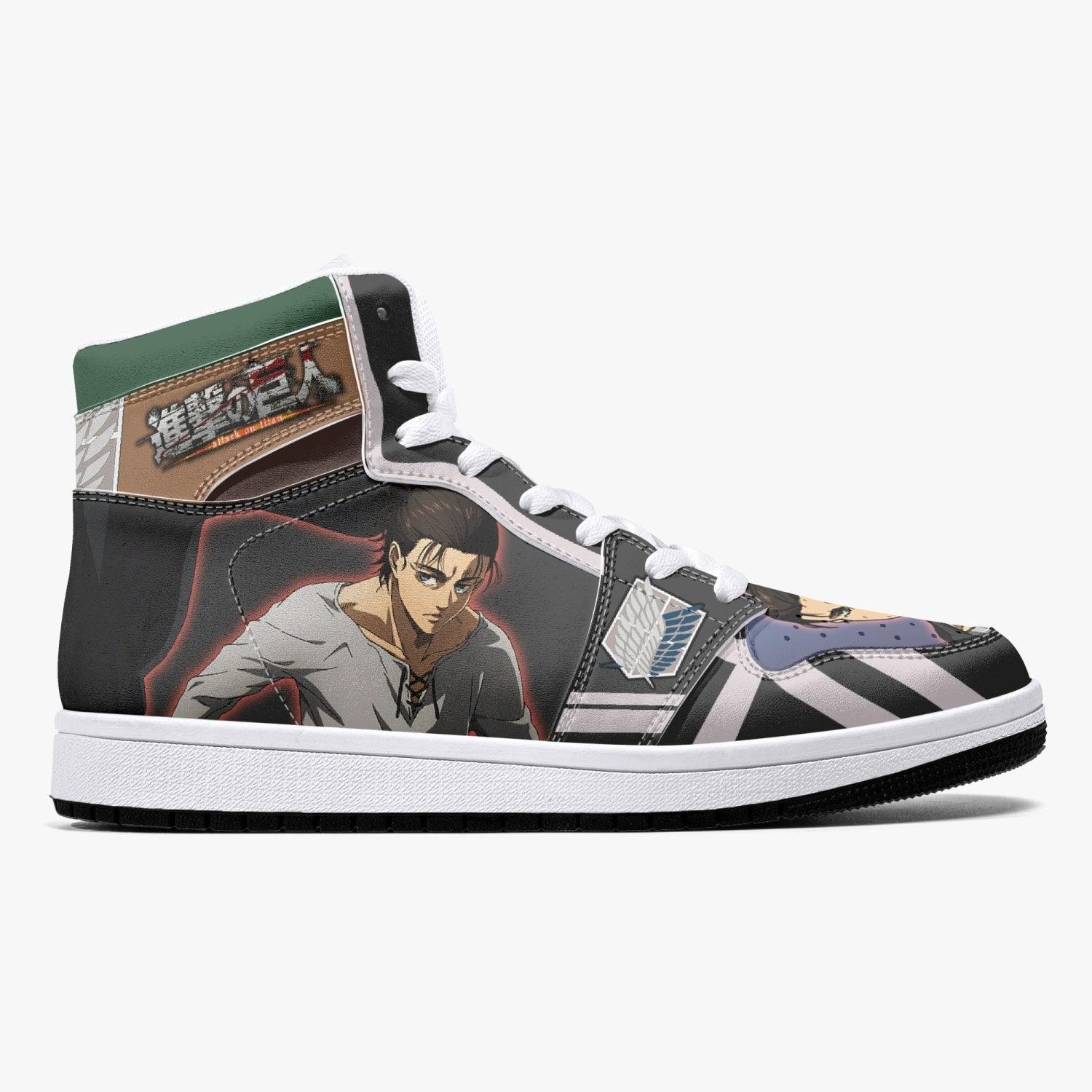 Morukai "Eren Yeager Timeskip Attack on Titan Mid 1 Basketball Shoes