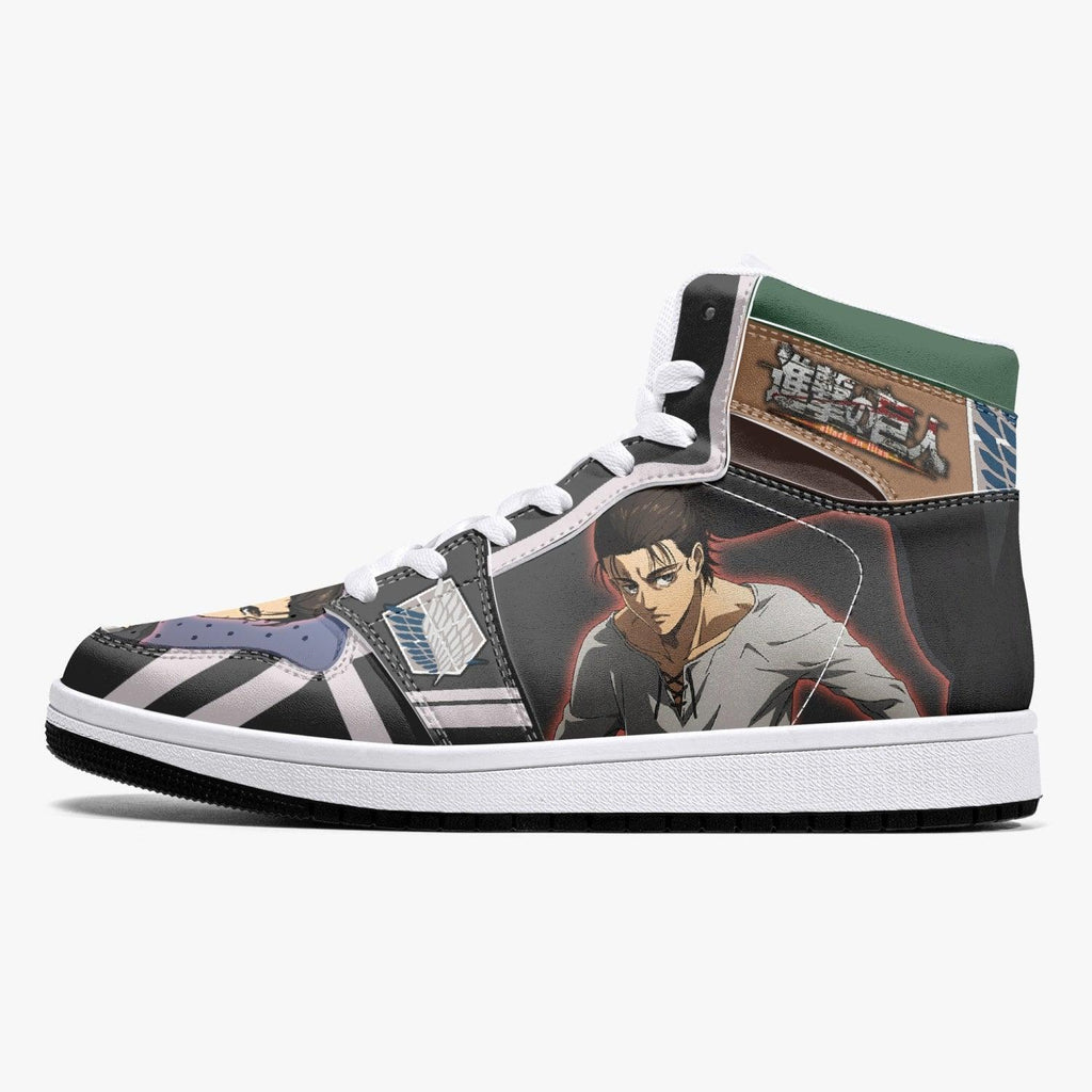 Morukai "Eren Yeager Timeskip Attack on Titan Mid 1 Basketball Shoes