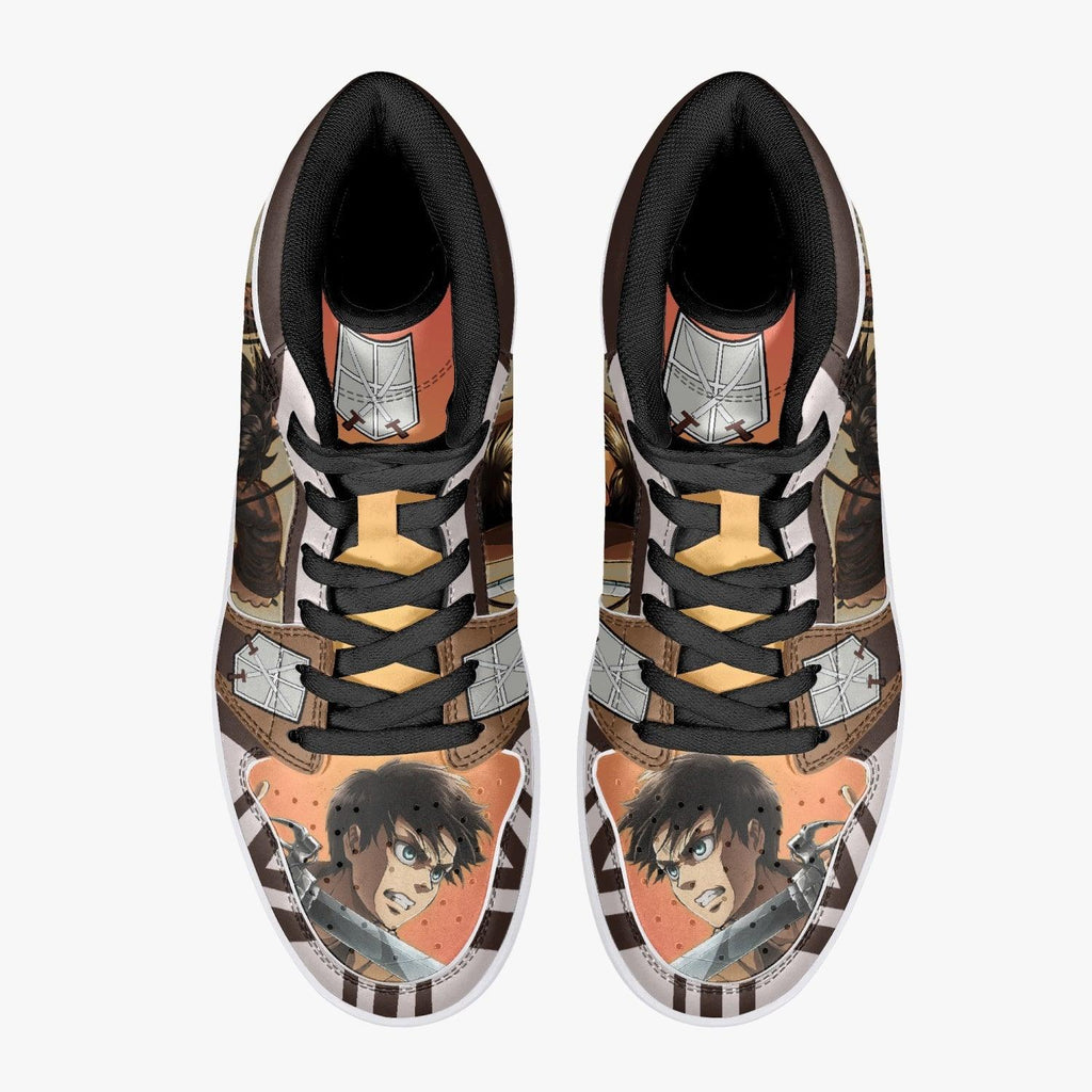 Morukai "Eren Yeager Training Corps Attack on Titan Mid 1 Basketball Shoes