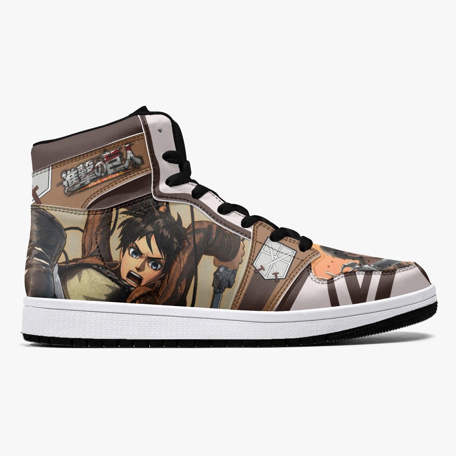 Morukai "Eren Yeager Training Corps Attack on Titan Mid 1 Basketball Shoes