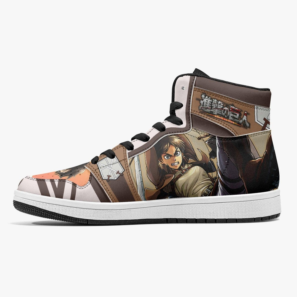 Morukai "Eren Yeager Training Corps Attack on Titan Mid 1 Basketball Shoes