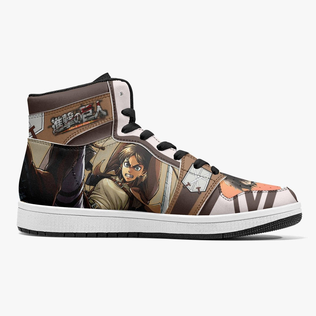 Morukai "Eren Yeager Training Corps Attack on Titan Mid 1 Basketball Shoes