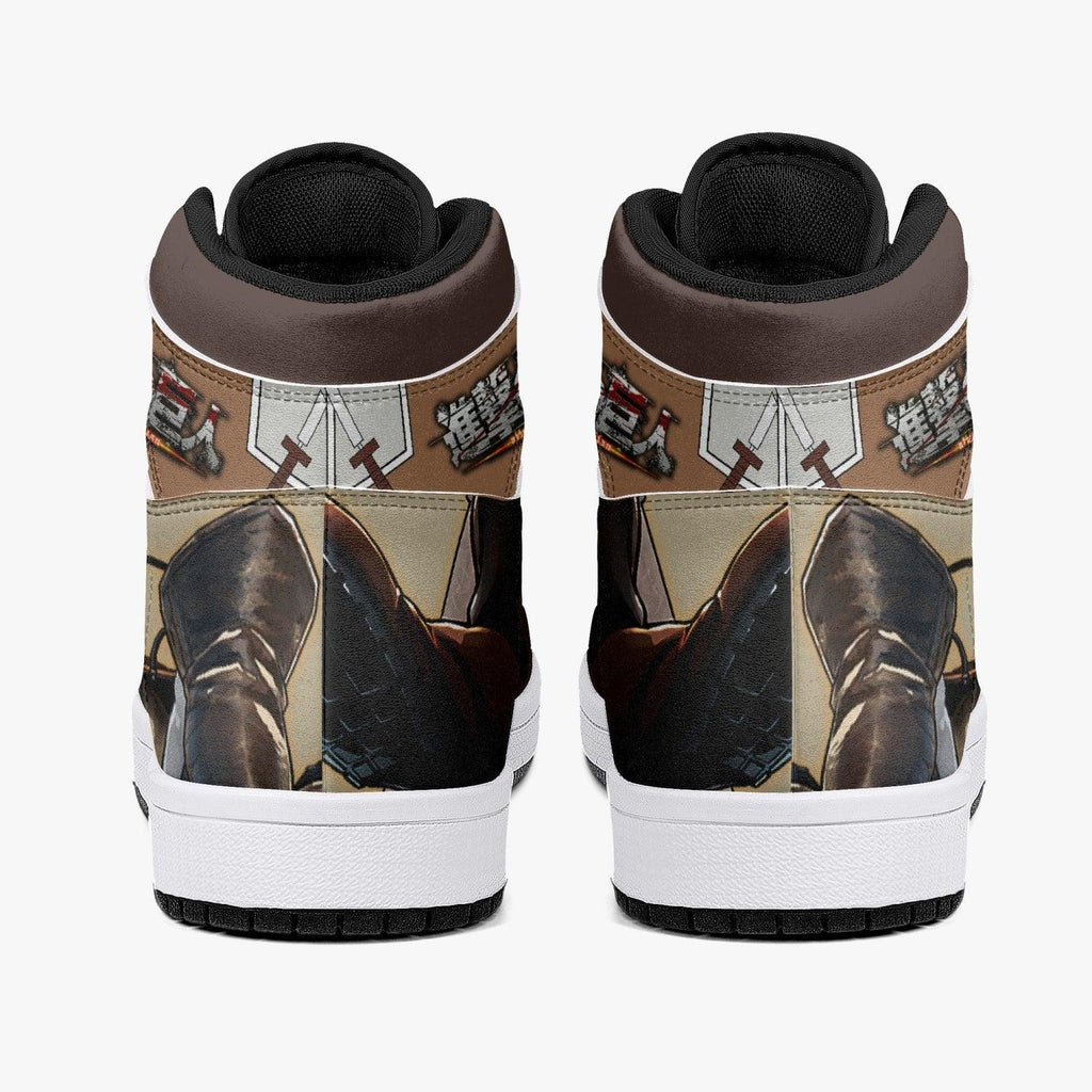 Morukai "Eren Yeager Training Corps Shingeki no Kyojin Mid 1 Basketball Shoes