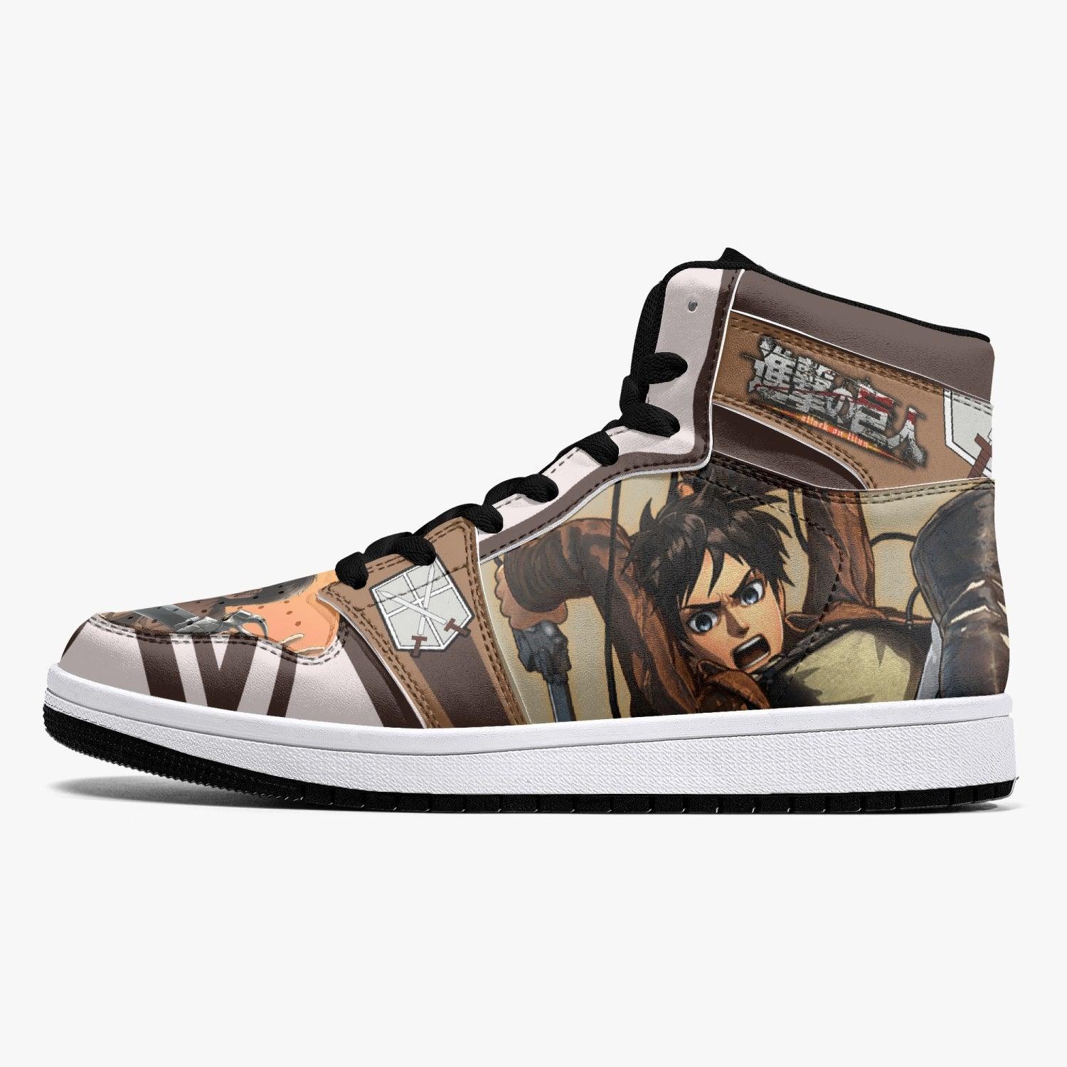 Morukai "Eren Yeager Training Corps Shingeki no Kyojin Mid 1 Basketball Shoes