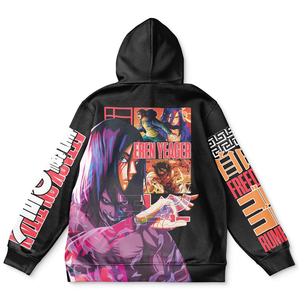 Morukai "Eren Yeager V3 Attack on Titan Streetwear Hoodie