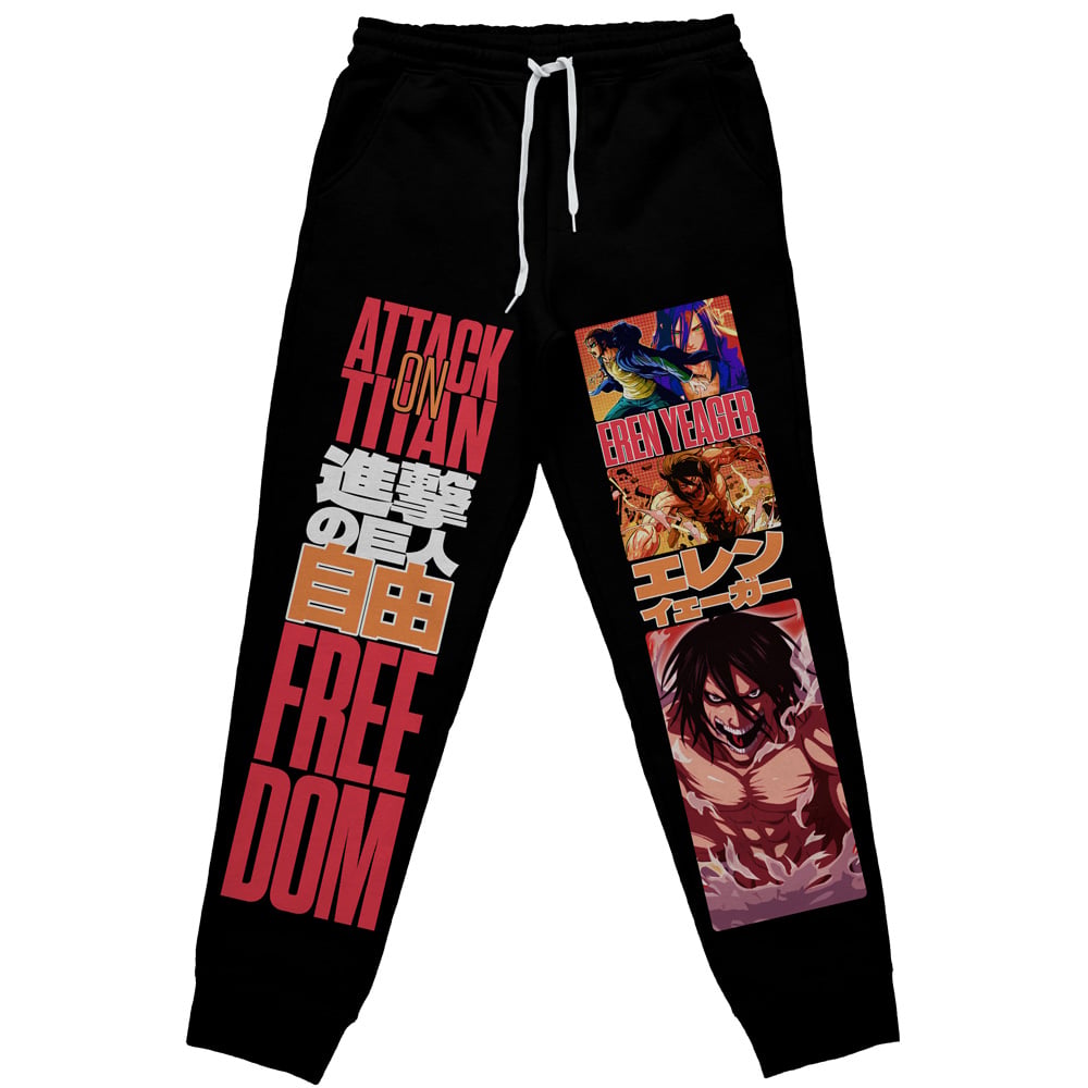 Morukai "Eren Yeager V3 Attack on Titan Streetwear Sweatpants