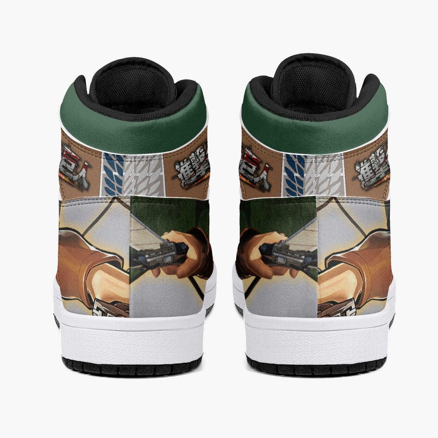 Morukai "Erwin Smith Attack on Titan Mid 1 Basketball Shoes