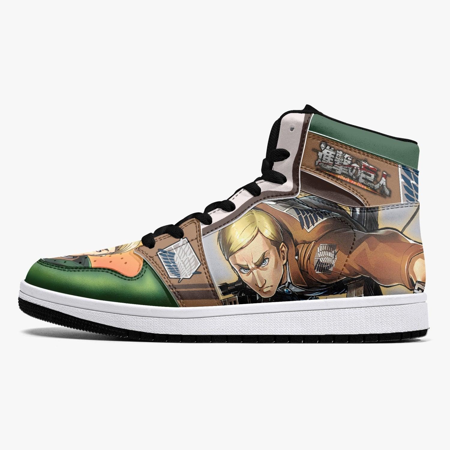Morukai "Erwin Smith Attack on Titan Mid 1 Basketball Shoes