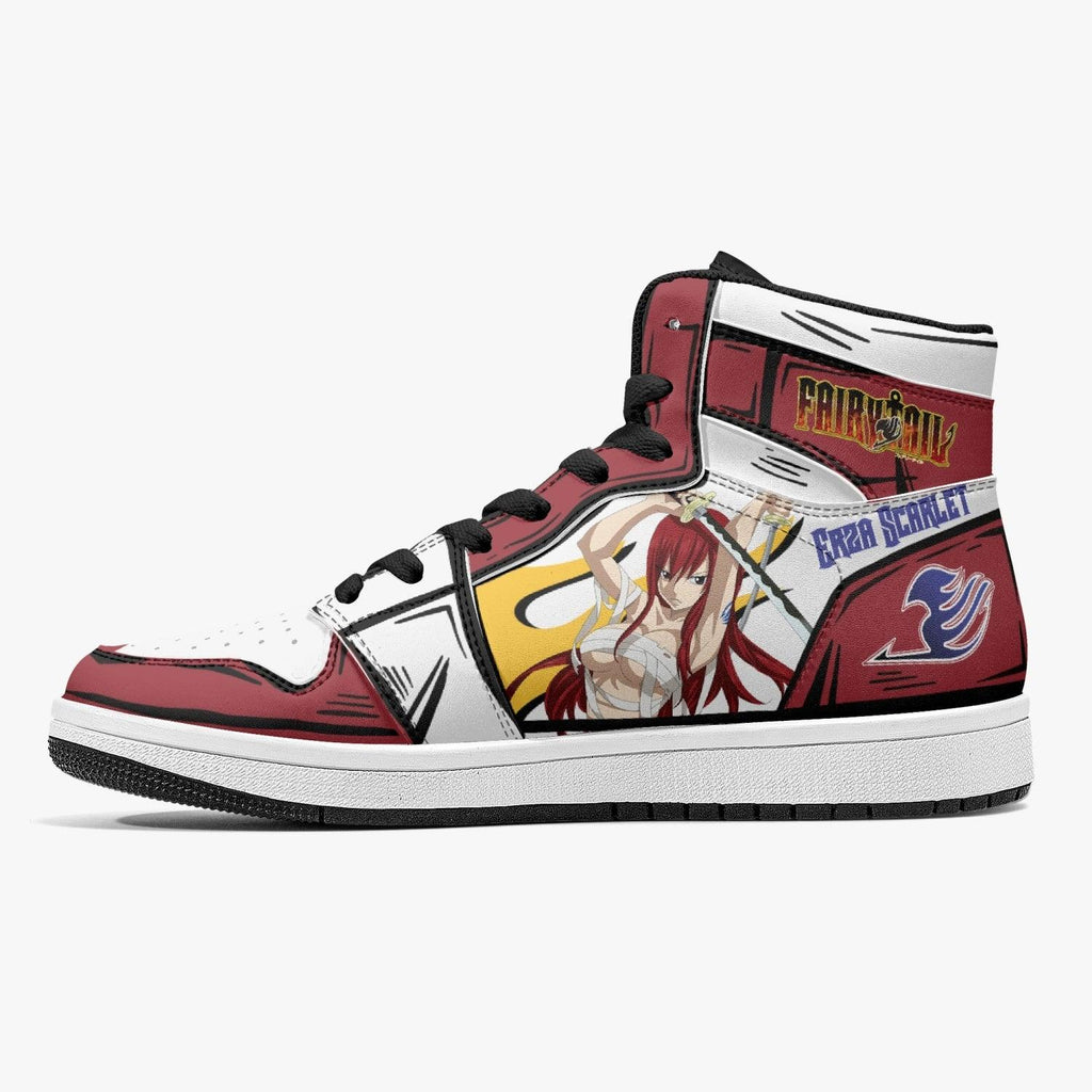 Morukai "Erza Scarlet Fairy Tail Mid 1 Basketball Shoes