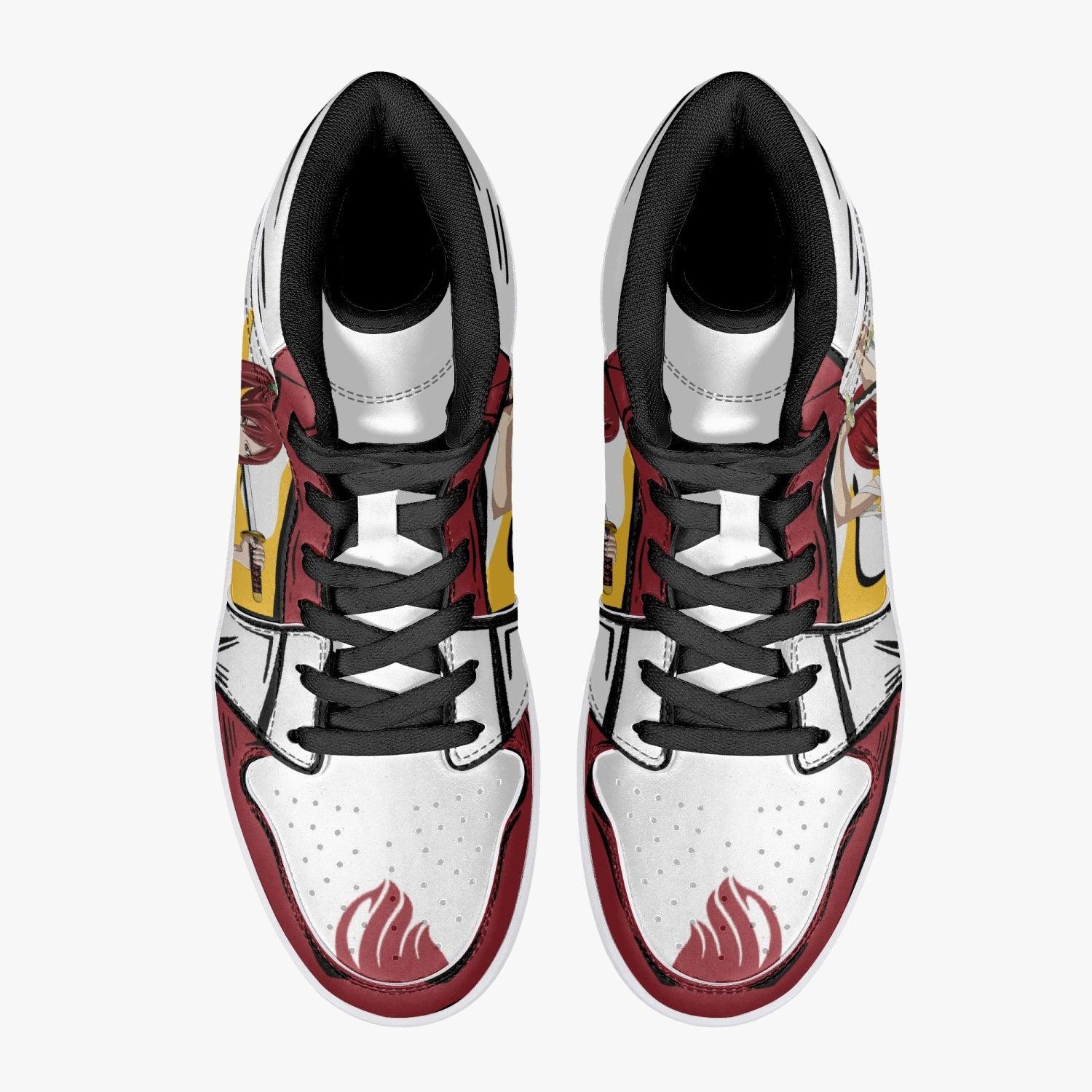 Morukai "Erza Scarlet Fairy Tail Mid 1 Basketball Shoes