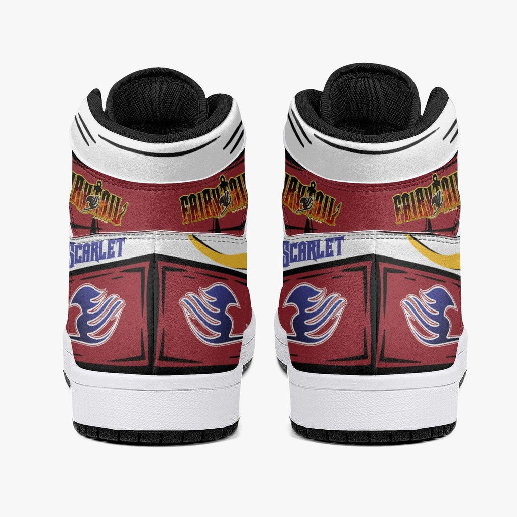 Morukai "Erza Scarlet Fairy Tail Mid 1 Basketball Shoes