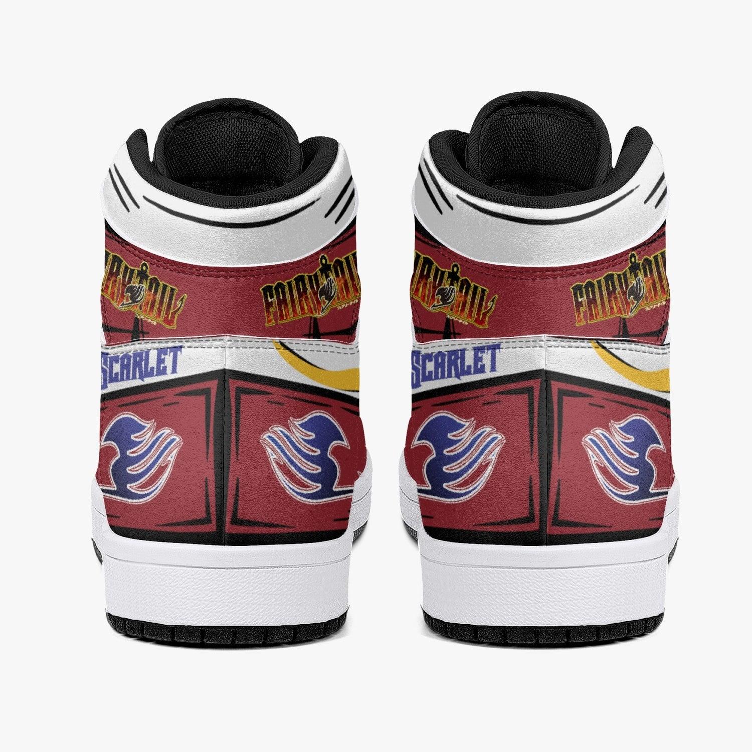 Morukai "Erza Scarlet Fairy Tail Mid 1 Basketball Shoes