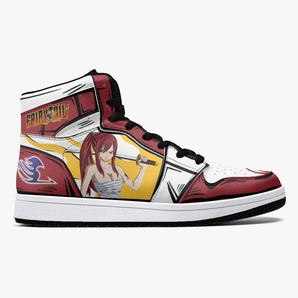 Morukai "Erza Scarlet Fairy Tail Mid 1 Basketball Shoes