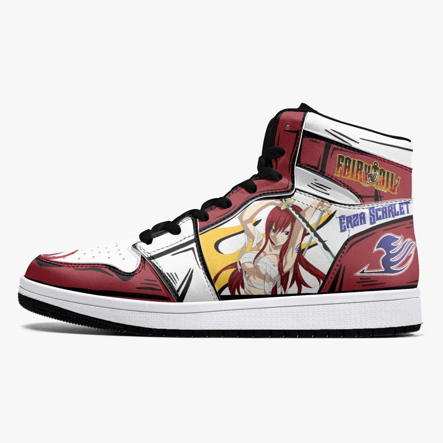 Morukai "Erza Scarlet Fairy Tail Mid 1 Basketball Shoes