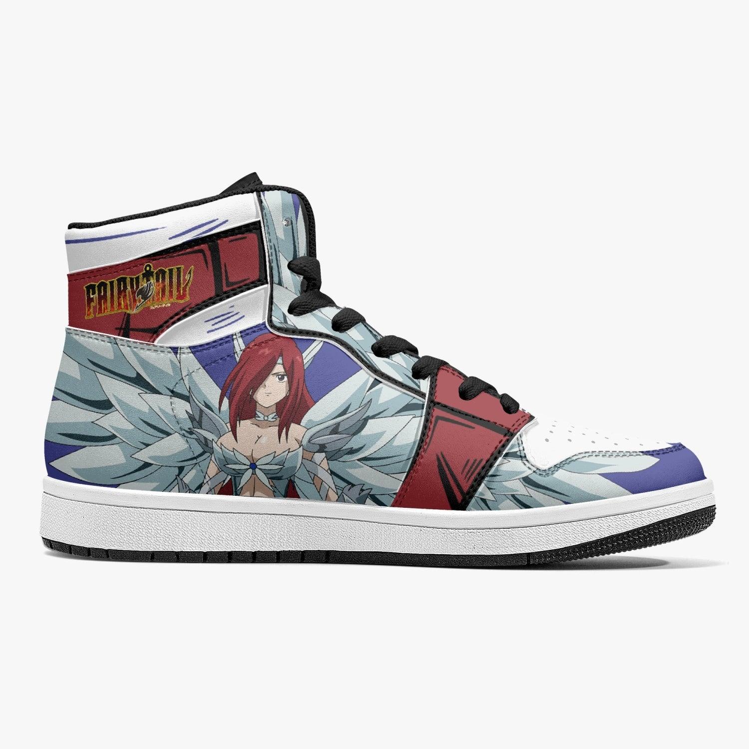 Morukai "Erza Scarlet Heaven's Wheel Armor Fairy Tail Mid 1 Basketball Shoes