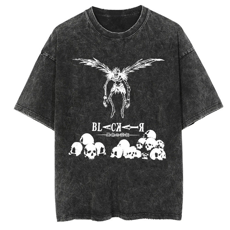 Morukai "Ryuk" Death Note Vintage Washed Oversized T-Shirt