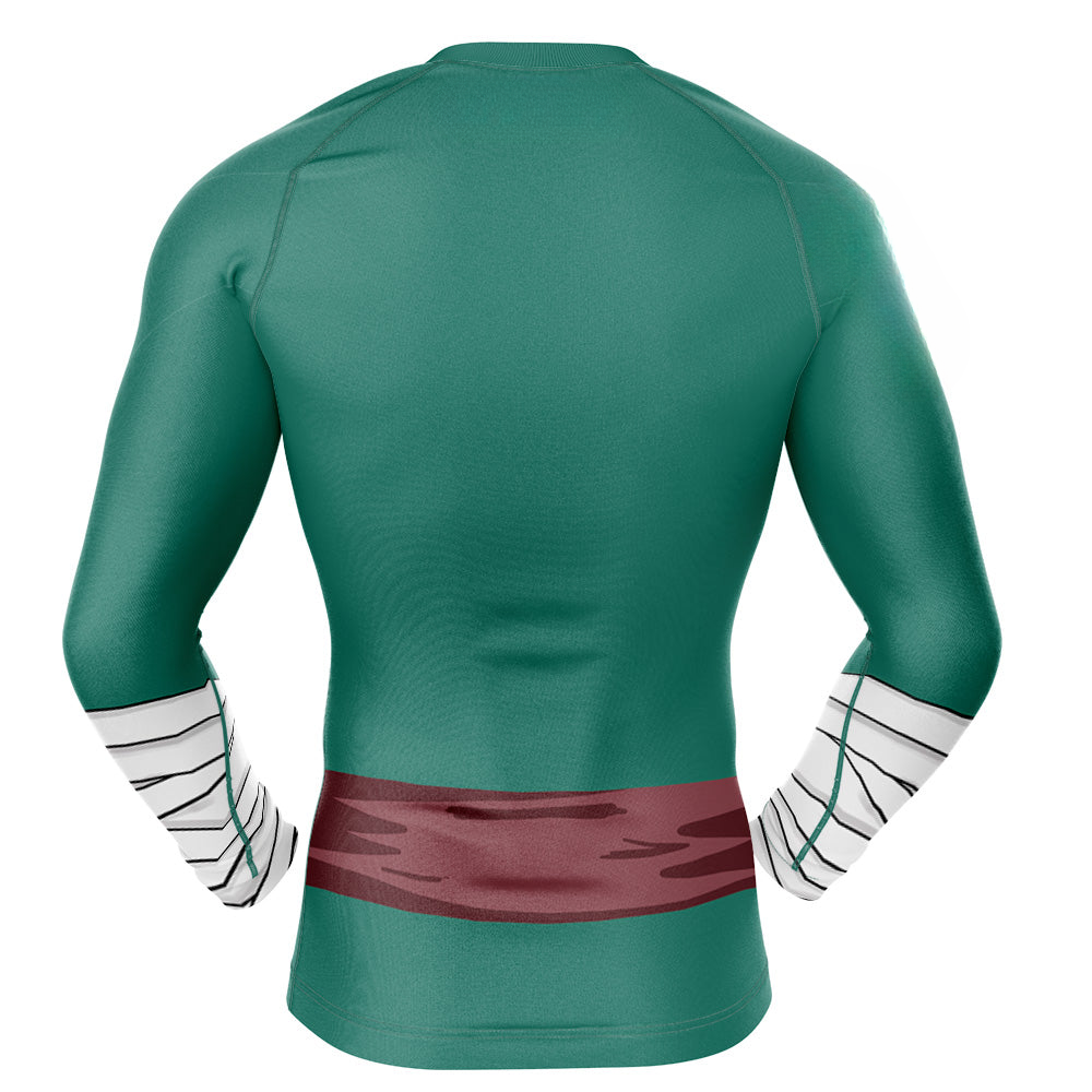 Morukai "Rock Lee" Naruto Long Sleeve Rash Guard Compression