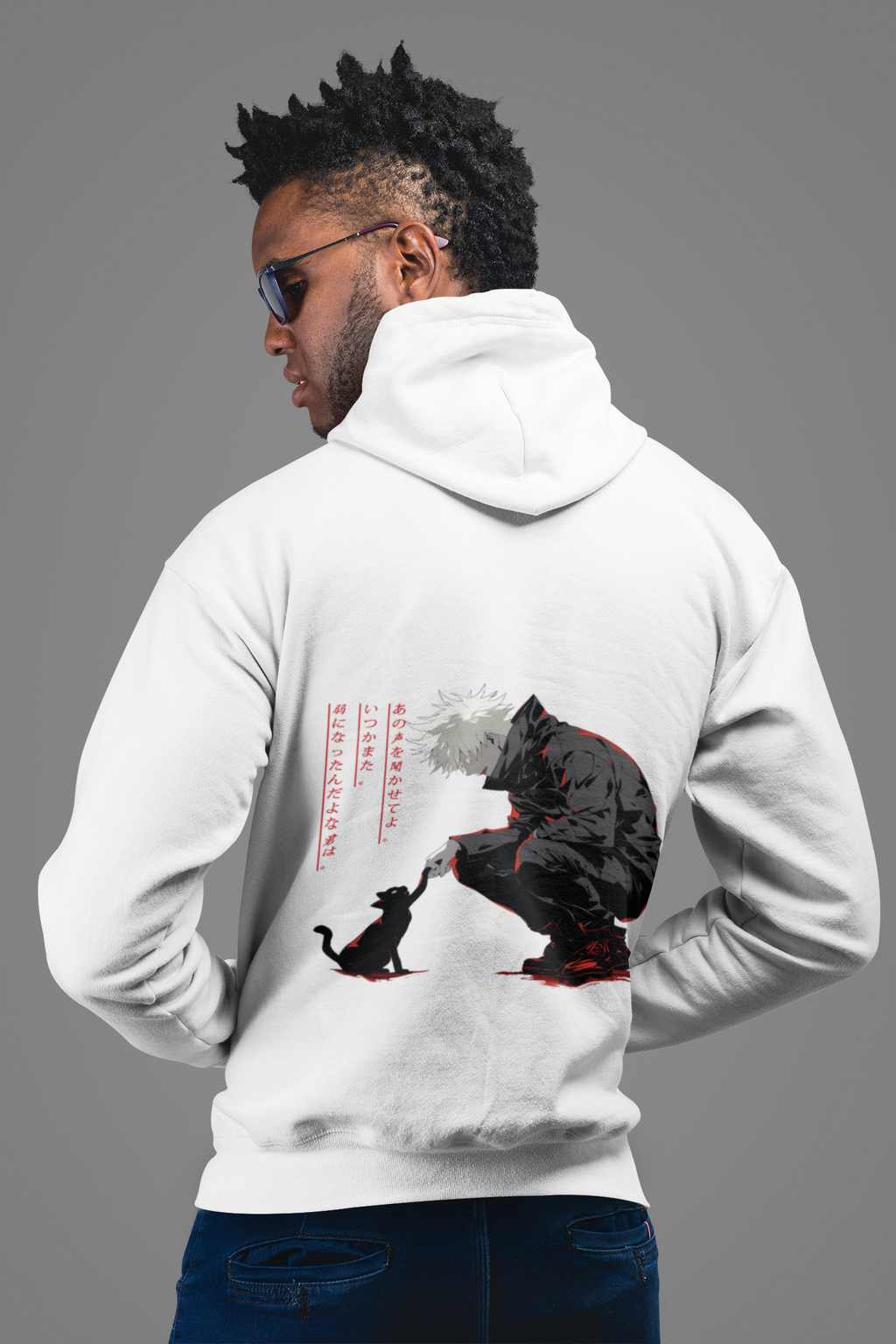 Morukai "Satoru Gojo Comparison" Jujutsu Kaisen Unisex Hoodie
