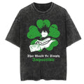 Morukai "Yuno" Black Clover Vintage Washed Oversized T-Shirt
