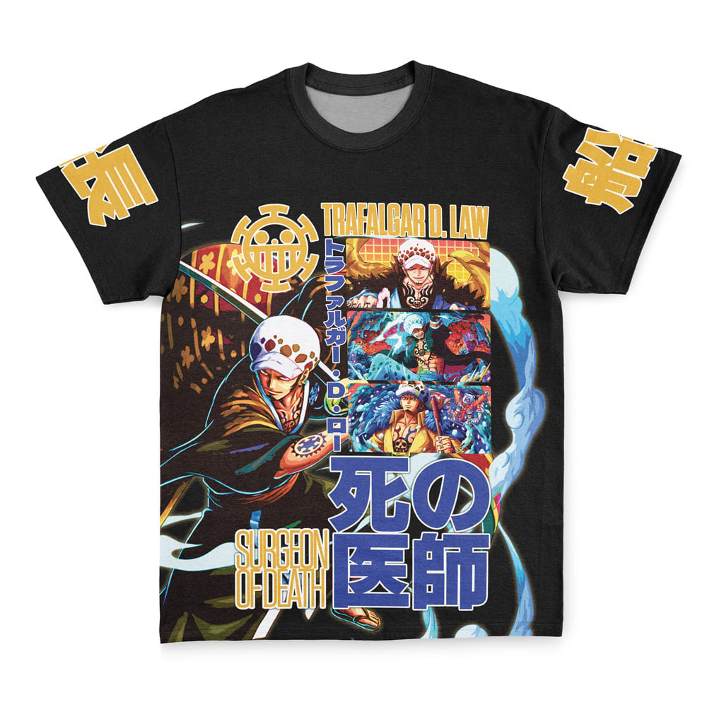 Morukai "Trafalgar D. Law V3 One Piece Streetwear T-Shirt