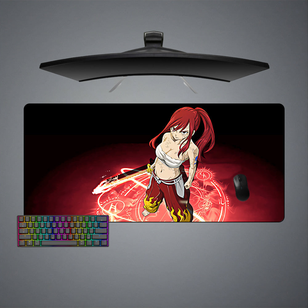 Morukai "Erza Scarlet" Fairy Tail Gaming Mouse Pad