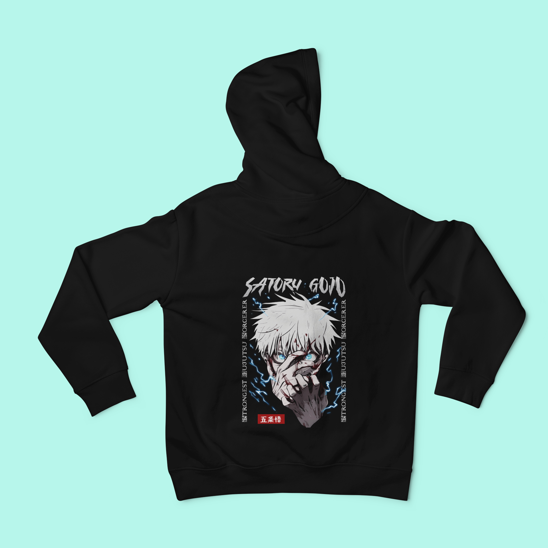 Morukai "Satoru Gojo Sorcerer" Jujutsu Kaisen Unisex Hoodie