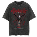 Morukai "Wizard King" Black Clover Vintage Washed Oversized T-Shirt
